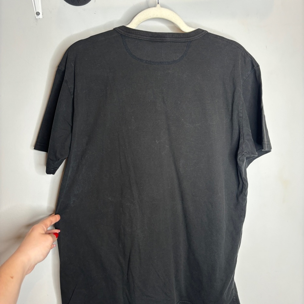 Diesel Cotton Logo T-Shirt L Black - Picture 8 of 8